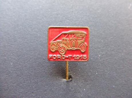 Ford Model T Lizzie Tin oldtimer rood